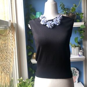 🌺J.A.C. stylish black sweater vest🌺